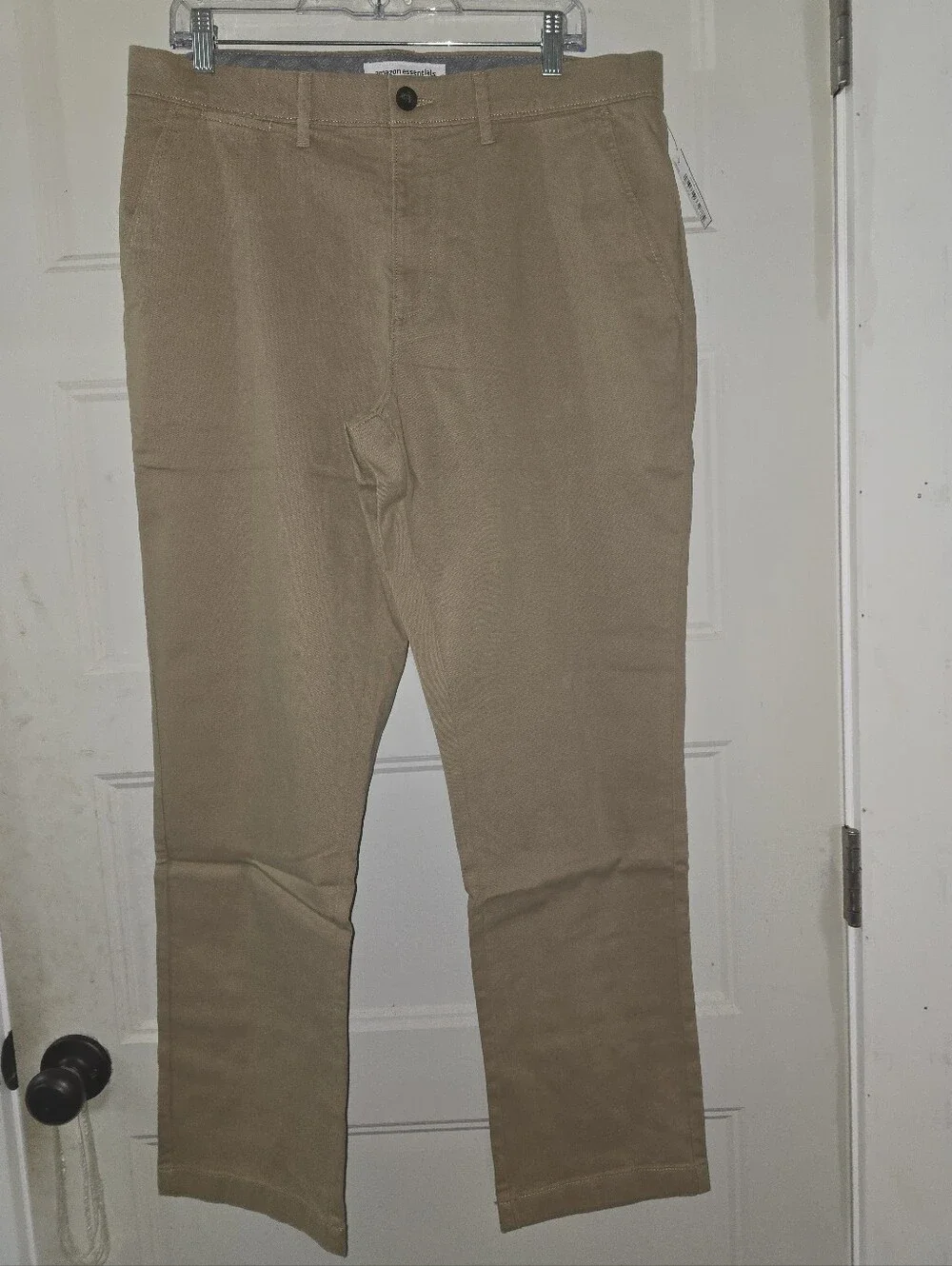 Amazon Essentials Men's Straight‎ Chinos in Tan 34x30
